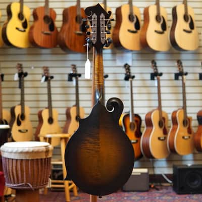 Northfield NFS-F5 F-Style Adirondack Red Spruce/Figured Maple Mandolin Sunburst w/Hard Case image 6