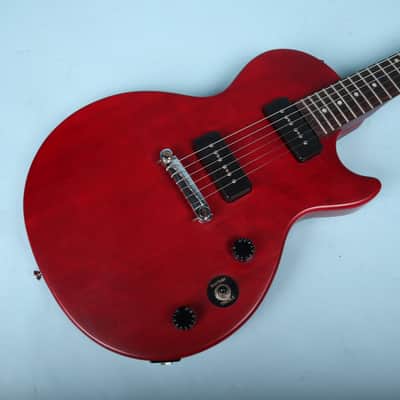 2015 Epiphone Les Paul Special I P90 Worn Cherry image 10