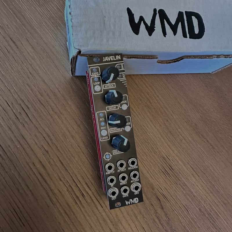 LNIB WMD Javelin ADSR/VCA Eurorack Envelope Generator Module Black Panel image 1