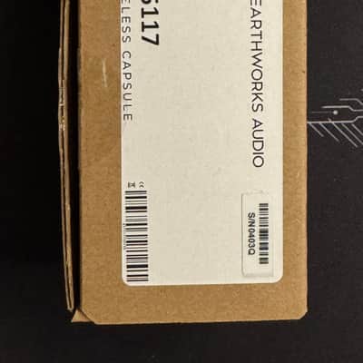 Earthworks SR5117 Supercardioid Wireless Microphone Capsule 2023 - Present - Black image 4