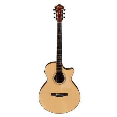 Ibanez AE275BT Acoustic Electric Guitar, Katalox Fretboard, 27  Neck Scale, Natural Low Gloss image 4