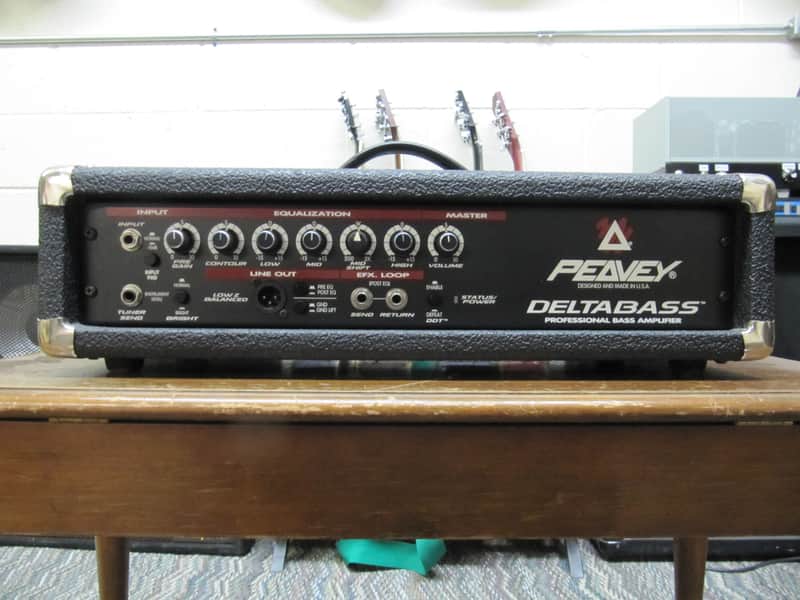 Peavey Deltabass 160-Watt Professional Bass Amplifier Head | Reverb