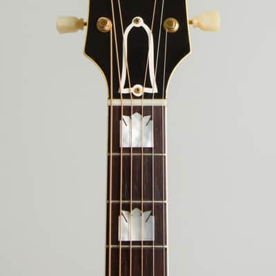 Gibson  J-200N Flat Top Acoustic Guitar (1958), ser. #A-27247, original brown hard shell case. image 5