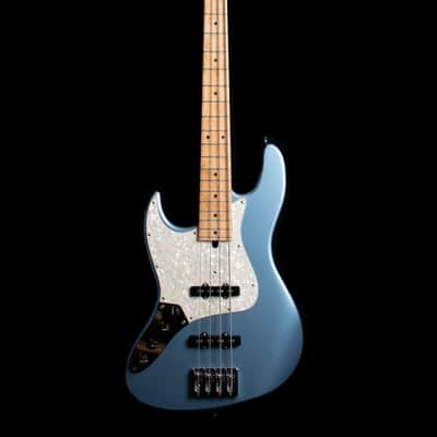 Mike Lull MV4 Left handed Bass 2009 Lake Placid Blue image 6