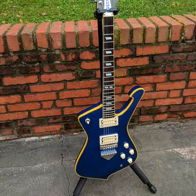 GRECO MIRAGE M−110FR FloydRose Original 1979 Blue Greco Mirage/Iceman M-1000 - Rick Nielsen Model! | Reverb