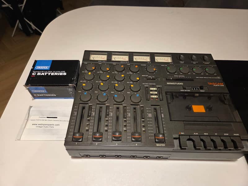 TASCAM Porta One Ministudio 4-Track Cassette Recorder | Reverb UK