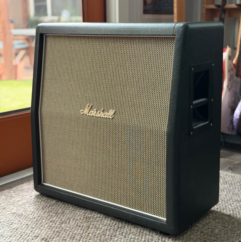 Marshall 2061CX 60-Watt 2x12" Angled Guitar Speaker Cabinet 2004 - 2017 - Black image 1