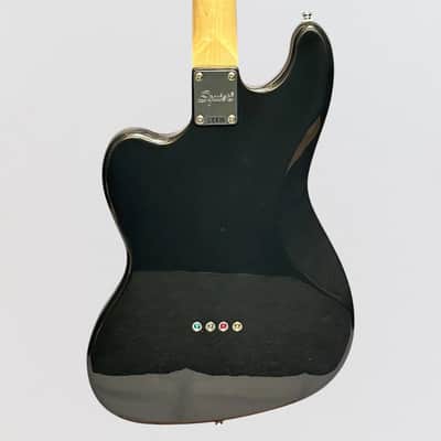 Fender Squier Paranormal Rascal HH 4 String Electric Bass Guitar - Black image 4
