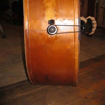 Juzek Double Bass 1940s - Honey Amber image 15