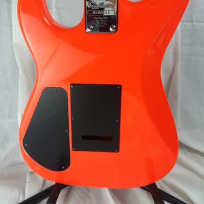 Charvette 100 by Charvel - 1990 Neon Orange image 12