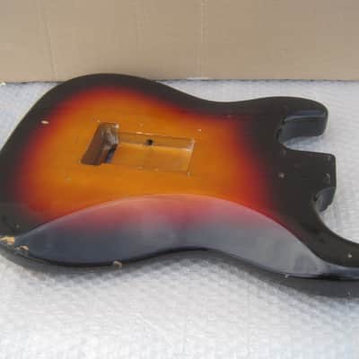 1983 SQUIER by FENDER STRATOCASTER JV SERIES BODY '62 - Made in JAPAN image 4