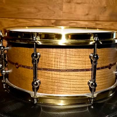 Tama Star Curly Ash 2020s - Natural wood. Brass Chrome image 6