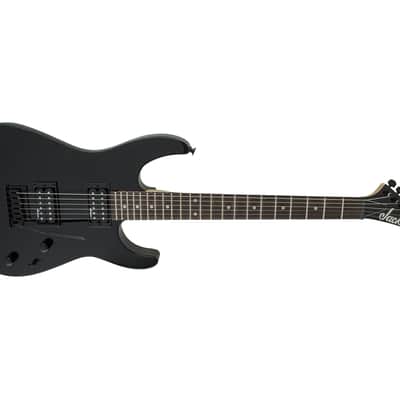 Used Jackson JS Series Dinky JS11 - Gloss Black w/Amaranth FB image 6