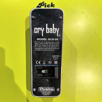 Dunlop GCB95 Cry Baby Standard Wah 1982 - Present - Black image 2