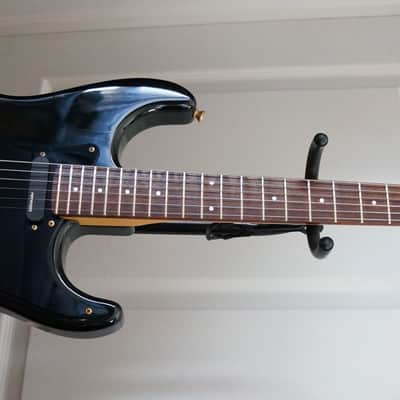 Fernandes FST-55 Strat Stratocaster The Function Black Excellent Narrow Slim Neck image 2