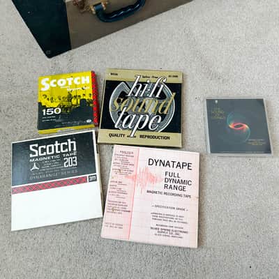 Job lot of 1/4" 7" reel-to-reel tapes - Scotch, EMI, Dynatape among others image 3