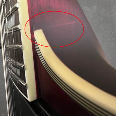 LTD EC-401 - See Thru Black Cherry Sunburst #91297 (Factory Demonstration Model) image 6