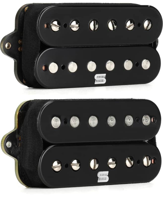 Seymour Duncan Duality Humbucker Pickup - Black Neck and Bridge Set image 1