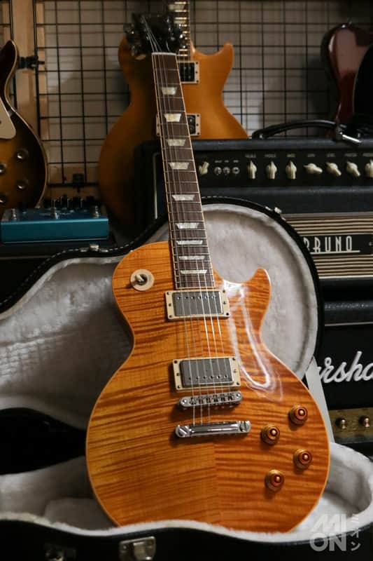 Gibson Les Paul Standard Plus 2013 Transparent Amber image 1
