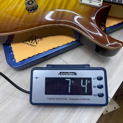 PRS CE24 2018 1 of 50 Wilcutt Guitars Livingston Lemondrop Burst SkunkWerx Collector Grade 9/10 SIGNED BY PAUL image 18