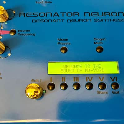 JoMox Resonator Neuronium 2000 - Blue/Golden image 5