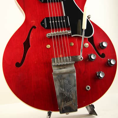 Gibson Custom Shop Limited Run 1959 ES-335 P-90 60's Cherry Grover Maestro & Aged Mod 2021 image 4