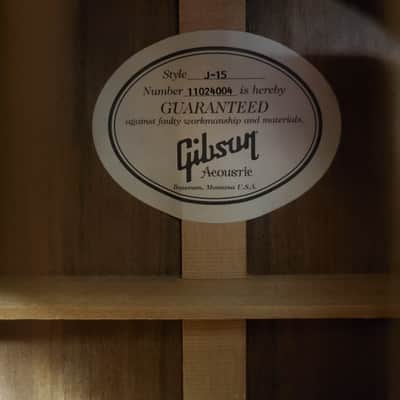 Gibson J15 2014 - Natural image 4