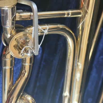 Conn 50H trigger trombone. With case and mouthpiece. USA image 8
