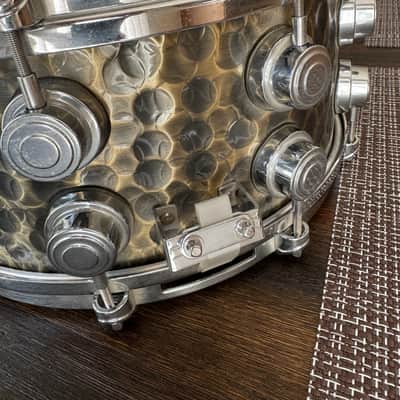 6.5” x 14” Custom DW Classics Hammered Phosphor Bronze Snare image 7