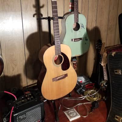Yamaha FG-75 Red Label Folk Guitar 1968 - 1974 - Natural image 17