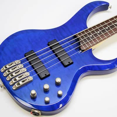 Ibanez BTB400QM-TB Standard 2001 - 2002 - Transparent Blue image 4
