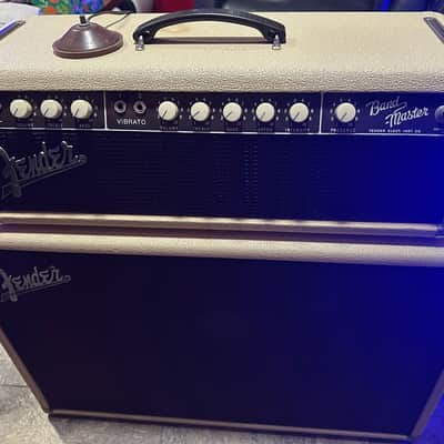 Fender Bandmaster 6G7-A 40-Watt 1x12" Piggyback Guitar Amp 1961 - Brown image 1