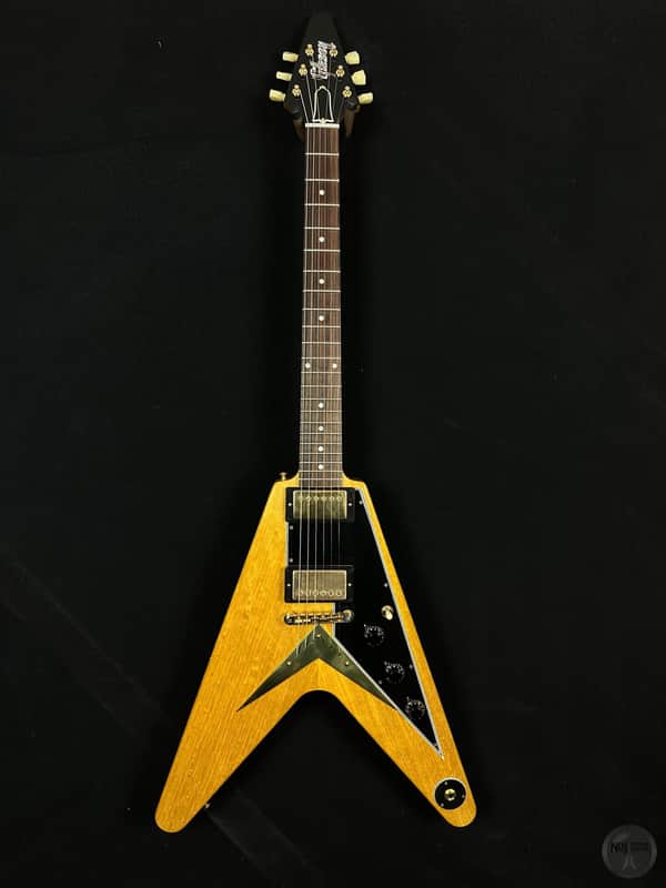Gibson Korina '58 Flying V from 2022 in Natural with original case