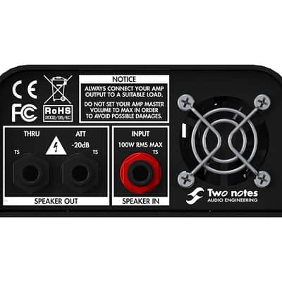 Two Notes Torpedo Captor 8 Loadbox DI/Attenuator - 8-Ohm - Open Box image 3