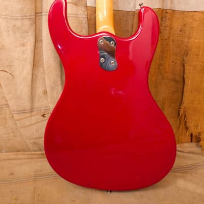Mosrite Ventures Bass 1966 Red image 8