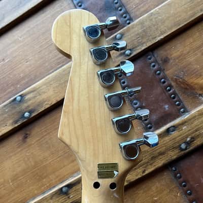 (16900) Fender/Squier Contemporary Bullet HST (Strat Body, 2nd version) - Floyd Rose - Late 80’s/Early 90’s - Black image 6