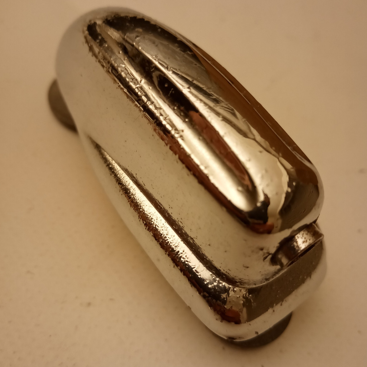 Slingerland Bass Drum Lug 2 1/4" Chrome Sound King Vintage 60s-70s Niles Large — main photograph