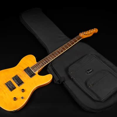 2023 Fender Special Edition Custom Telecaster FMT HH mit Indian Laurel Griffbrett - Amber | Set Neck Seymour Duncan Humbucker Coil-Tap Kluson Locking Tuner 2,41kg | Gigbag Bild 15