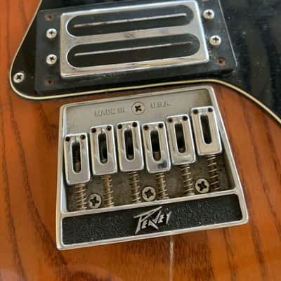 Peavey T-60 with Maple Fretboard 1978 - 1988 - Sunburst image 12