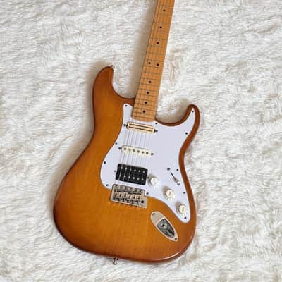 Fender FSR American Special Hand-Stained Stratocaster HSS 2013 - Satin Honey Burst image 1