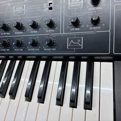 Yamaha CS-5 Monophonic Synthesizer 1978 - 1983 - Black image 2