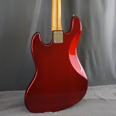 94-95 Fender Japan Jazz Bass Candy Apple Red w/ Gig Bag image 3