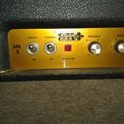 Marshall 100W PLEXI REISSUE HEAD 1994 - BLACK image 3