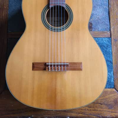 Yamaha No. G-60 vintage MIJ nylon classical Nippon w/hsc - Natural image 2