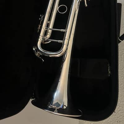 Sonare TRC-800 silver C trumpet with case great shape image 6