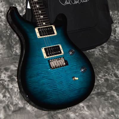 2022 PRS - CE 24 Bolt-ON - Blue Matteo w/ Black Wrap Burst image 1