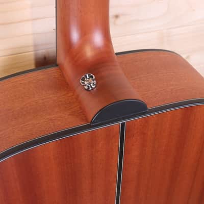 Takamine G Series GD11M All Layered Mahogany Acoustic Guitar - Laurel Fretboard, Natural Satin image 9