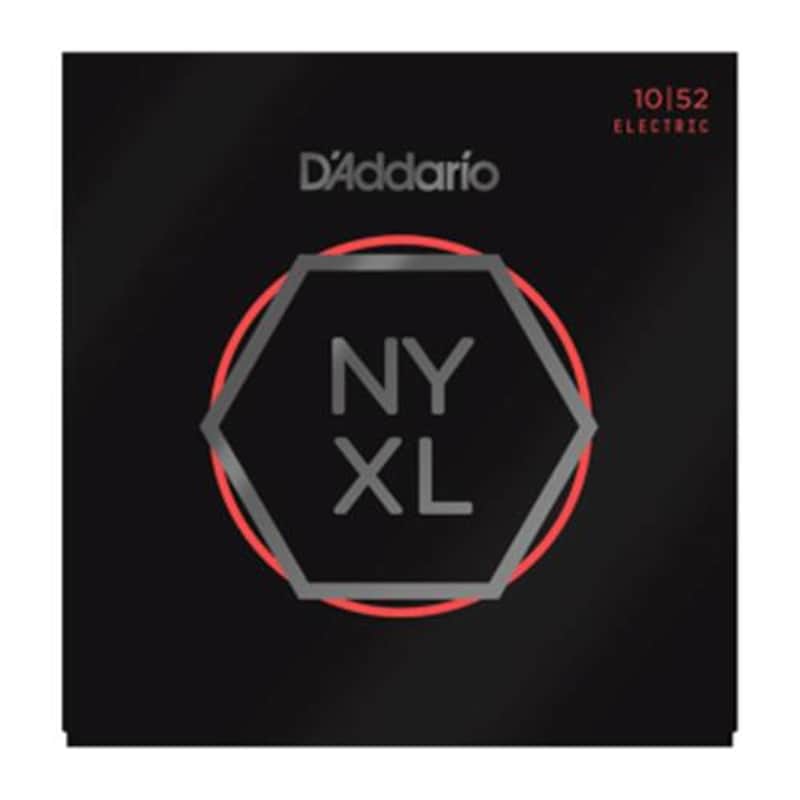 D'Addario NYXL1052 Nickel Wound Electric Guitar Strings, Light Top / Heavy Bottom, 10-52 image 1