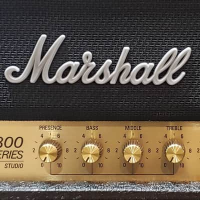 Marshall Studio Classic SC20H "JCM 800 Lead Series" 20-Watt Guitar Amp Head 2022 Black image 2
