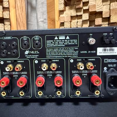 Niles ZR-4630 6-Zone MultiZone Receiver / Amplifier image 7